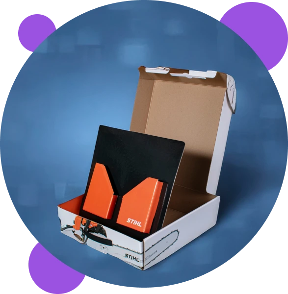 Empaques y cajas impresas